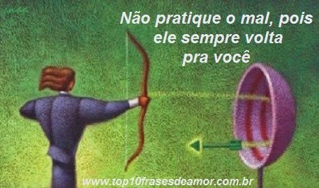 Não pratique o mal: 