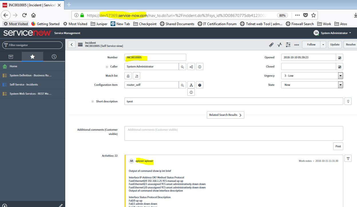 In detail 700 a ticketing tool. Update Service Now Ticket Using A Python Script Beginner S Forum