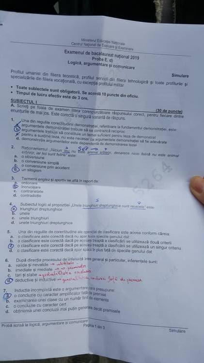 Simulare | bac geografie 2019. Simulare Bac 2019 Subiecte Geografie Anatomie Biologie Chimie FizicÄƒ La Simulare Bacalaureat 2019 Proba La Alegere Hotnews Mobile