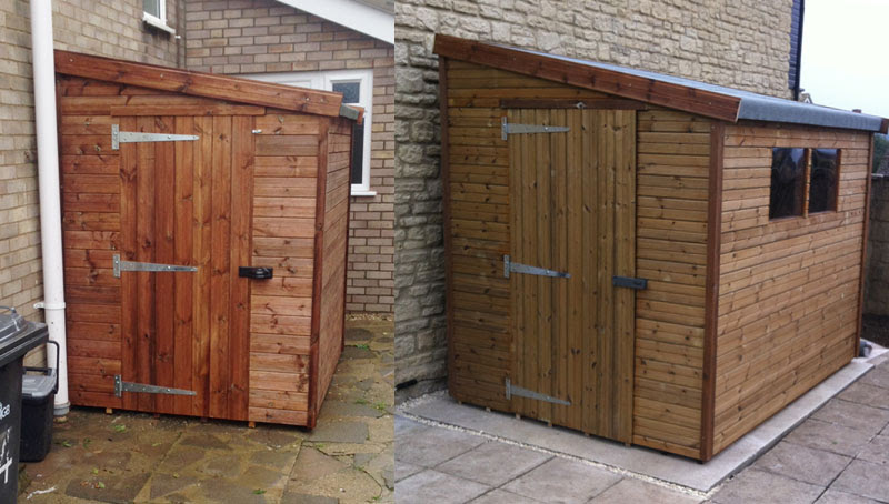 tsle: looking for outdoor bike shed uk