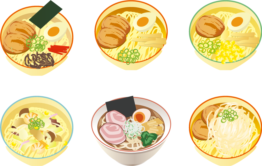 無料イラスト画像 Hd限定味噌 ラーメン イラスト
