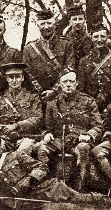 At war: Lieutentant Colonel Winston Churchill with the 6th Battalion, The Royal Scottish Fusiliers, during the First World War
