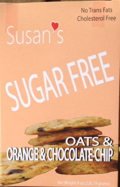 Sign up for free vegan recipes: Susan S Sugar Free Vegan Cookies Orange Chocolate Chips Best Plant Based Recipe Healthy Cookies Direct