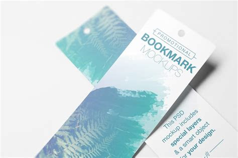 Download Bookmark Mockup - Free Download Mockup