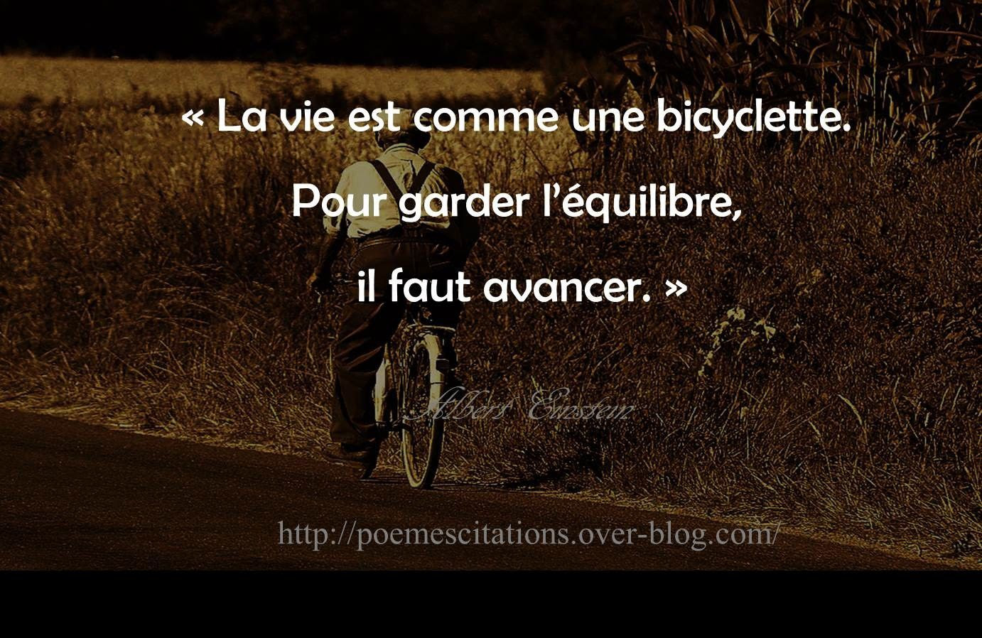 bicyclette citation