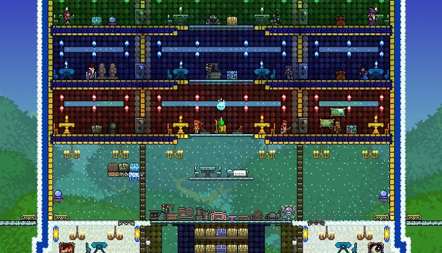 最高のマインクラフト ぜいたくテラリア テレポートできない