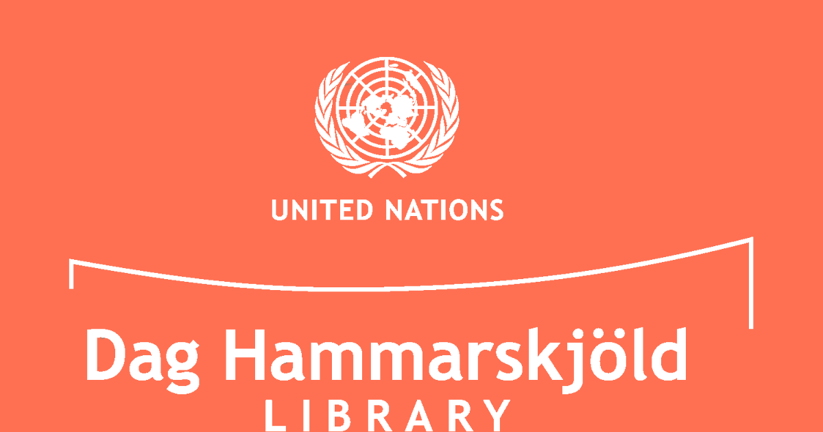 1oBLOGG - admespipp.blogspot.com: UN Pulse - Dag Hammarskjöld Library LogoUN Pulse - Dag ...