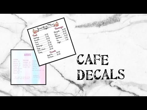 Roblox Bloxburg Cafe Decals Roblox Cheat Apk Mod - roblox picture ids for bloxburg cafe how to get robux in