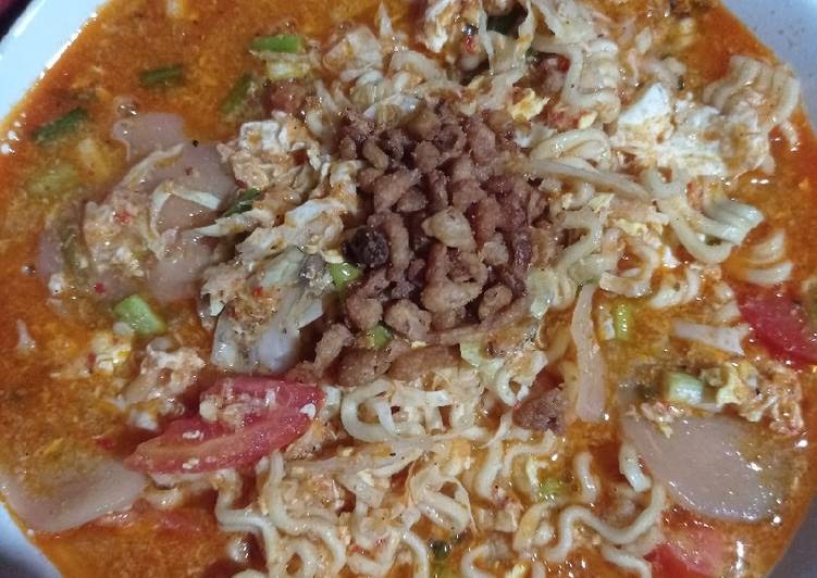 Cara Bikin Seblak Mie Kuah
