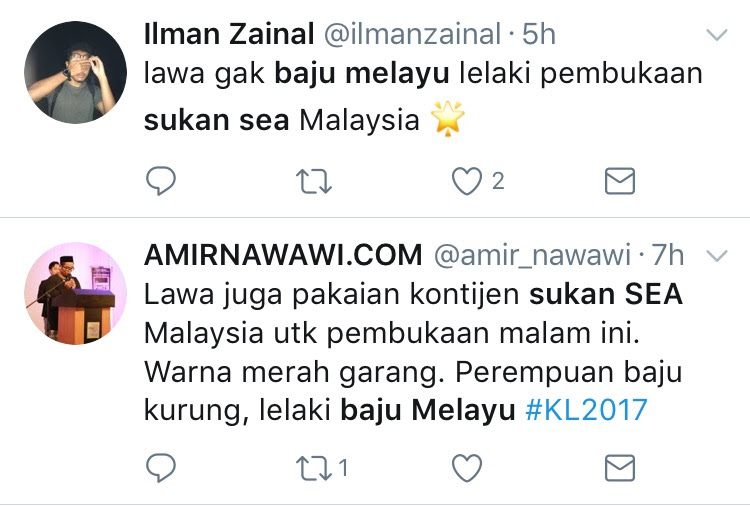 Nampak ala men in black, semua atlet yang terlibat. Kl2017 Lawanya Baju Bangga Netizen Kagum Busana Kontinjen Malaysia Astro Awani