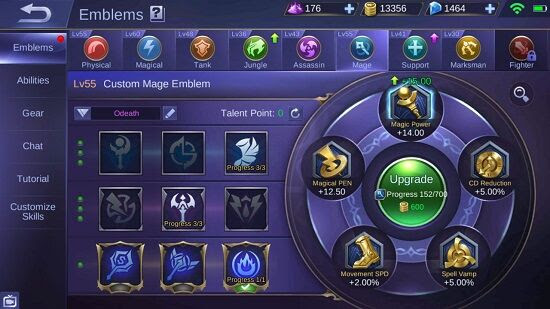 Mobile Legends Magical Or Mage Emblem