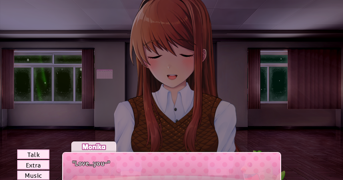 Ddlc Monika After Story How To Install Love Meme - monika look in roblox
