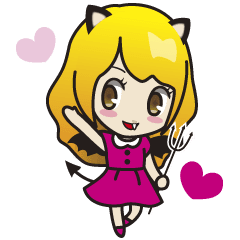 美しい花の画像 無料ダウンロード悪魔 イラスト かわいい