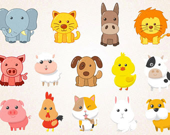 Download Cute Farm Animals Svg