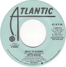 Bette midler the rose live divine miss millenium. 45cat Bette Midler Beast Of Burden Beast Of Burden Atlantic Usa 7 89712