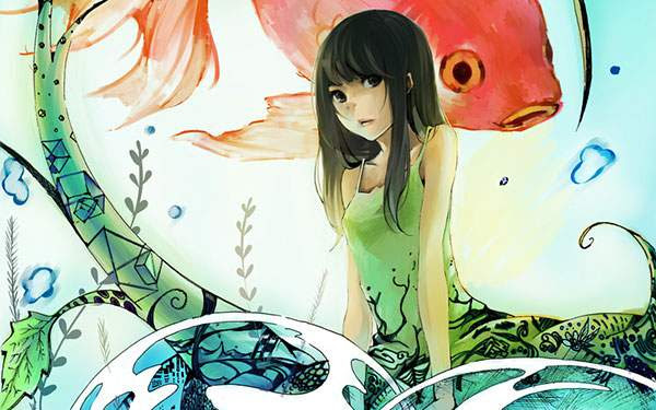 無料イラスト画像 驚くばかりかっこいい 女の子 イラスト 壁紙