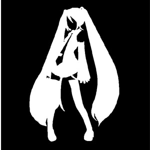 コンプリート かっこいい 初音 ミク シルエット 新しい壁紙明けましておめでとうございます21