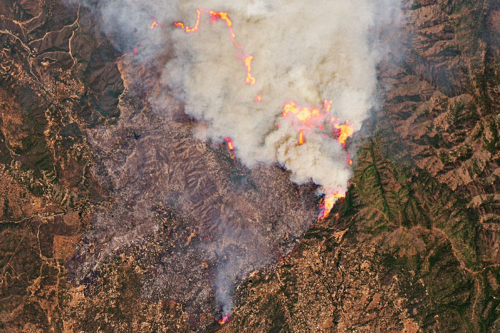 Fires Near Yosemite
