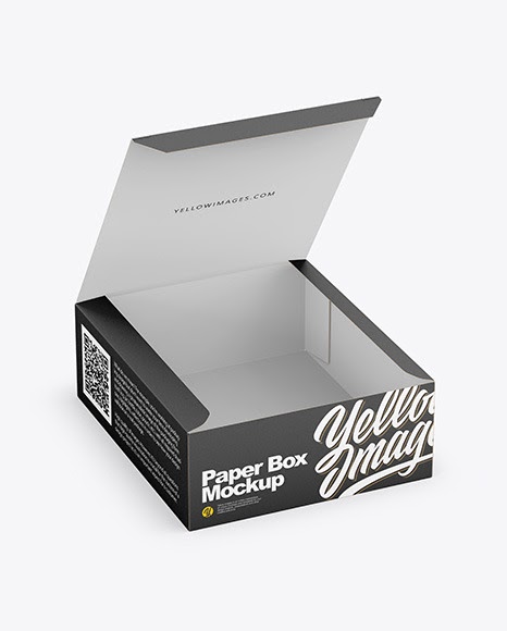 Download Download Candle Paper Box Mockup PSD - Opened Paper Box ...