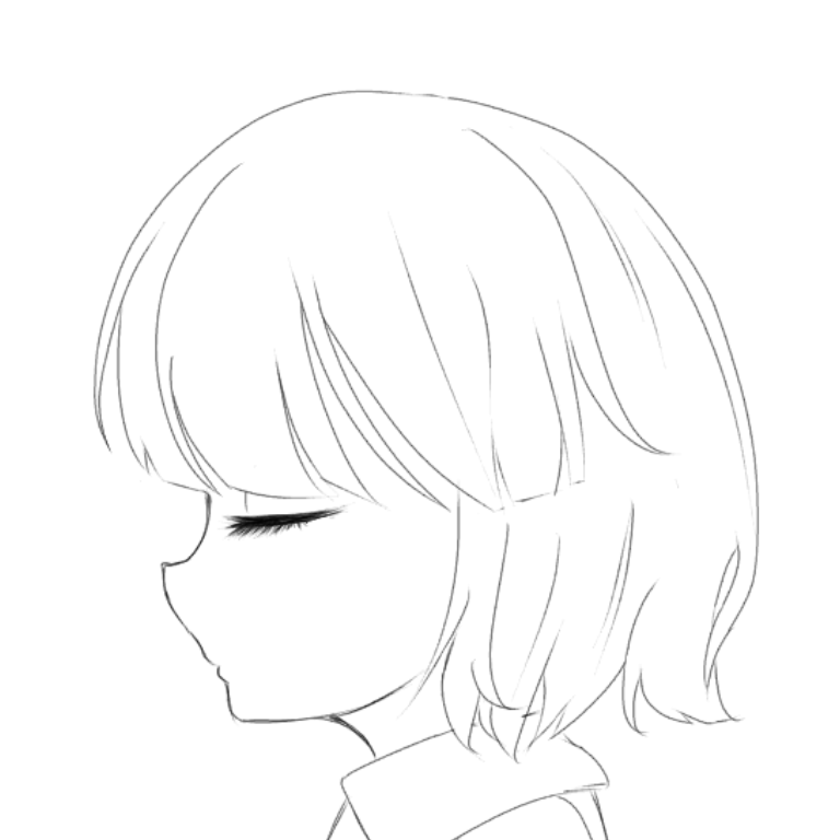 塗り絵 かわいい 女の子 イラスト 線画 フリー 2472 Apixtursaekppnu