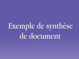 Synthese De Document Exemple D Introduction - Exemple de ...