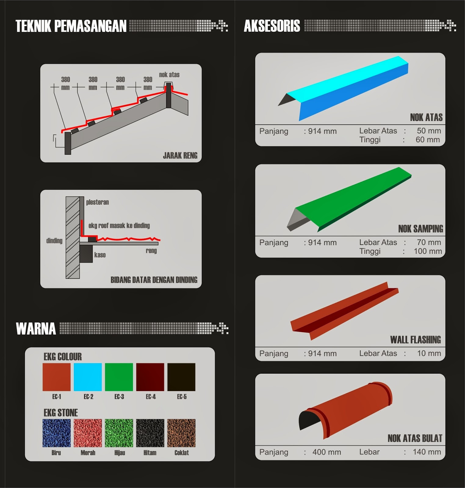 Harga Genteng  Metal Berpasir Di Bandung Catet l