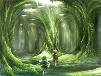 最高の無料イラスト ベスト50 フリー素材 背景 森 イラスト