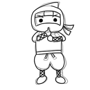 画像をダウンロード かわいい 忍者 イラスト 簡単 最高の壁紙のアイデアihd