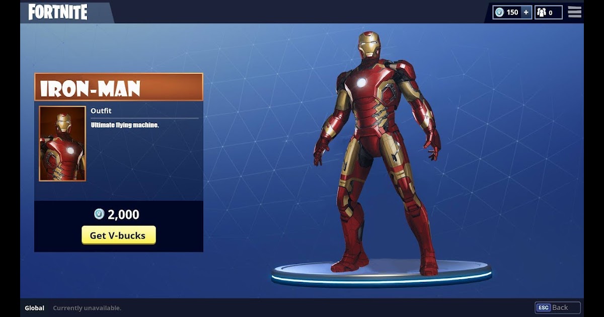 Iron Man In Fortnite | Fortnite Free Usmook Download - 