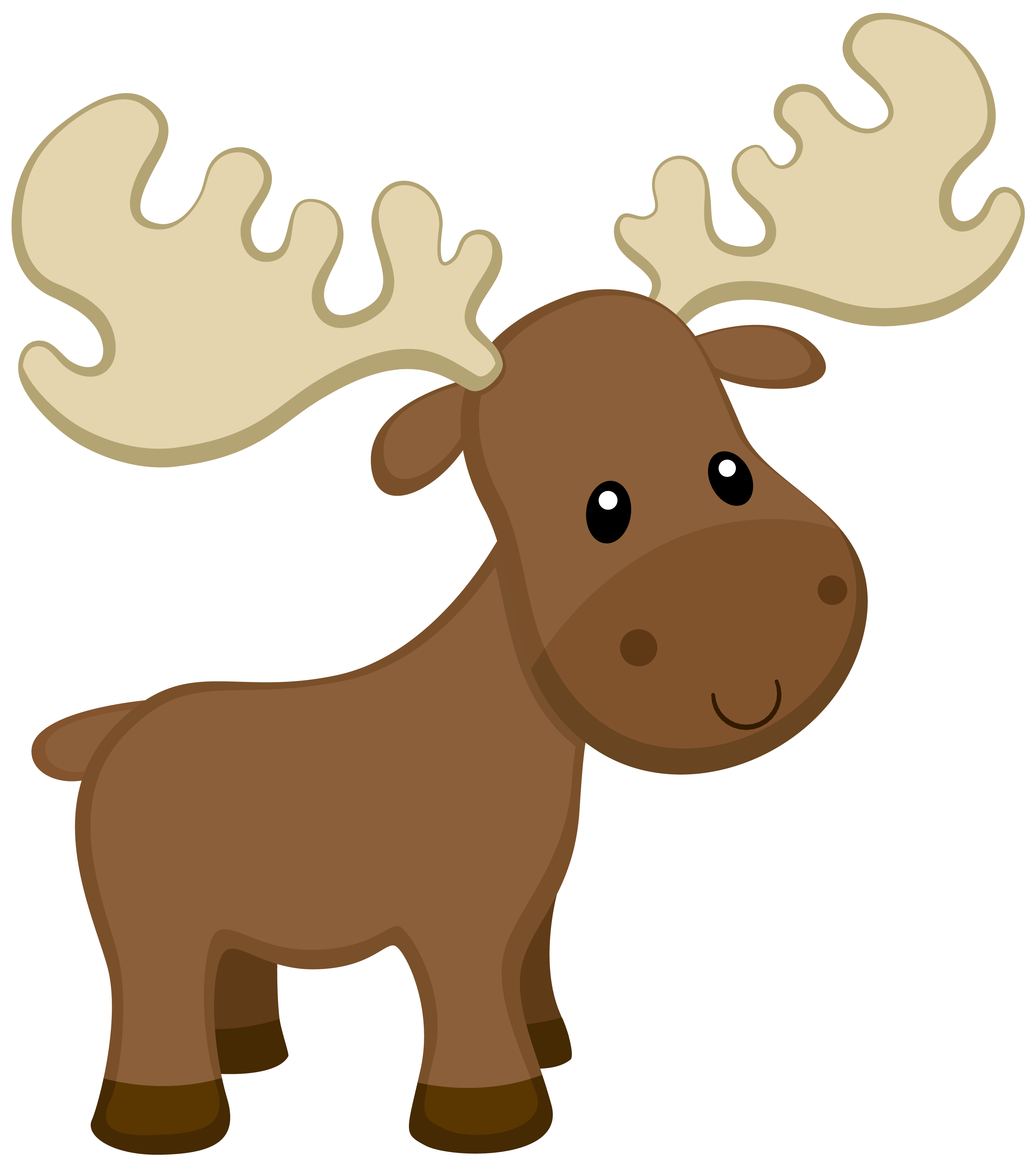 Baby Moose Cartoon Images