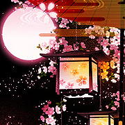 Hd限定夜桜 桜 イラスト 和風 イラスト画像