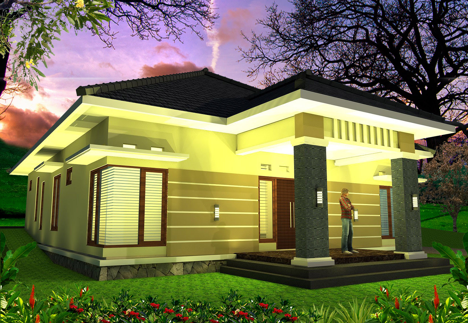 70 Desain Rumah  Minimalis  Di Pegunungan Desain Rumah  Minimalis  Terbaru