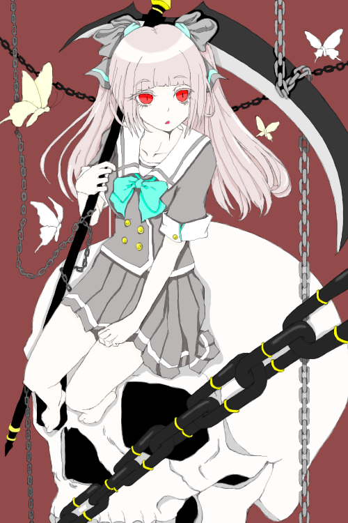 エレガントかわいい かっこいい 死神 イラスト 無料イラスト集
