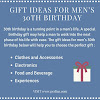 Gift Ideas For Man's 30Th Birthday / 7ismylife Oktober 2012 / You can give him a huge smile on his birthday with these gifts for his man cave.