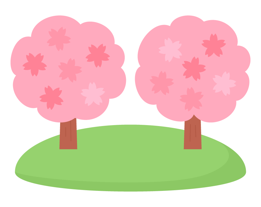 動物の画像について ぜいたく桜の 木 イラスト 簡単
