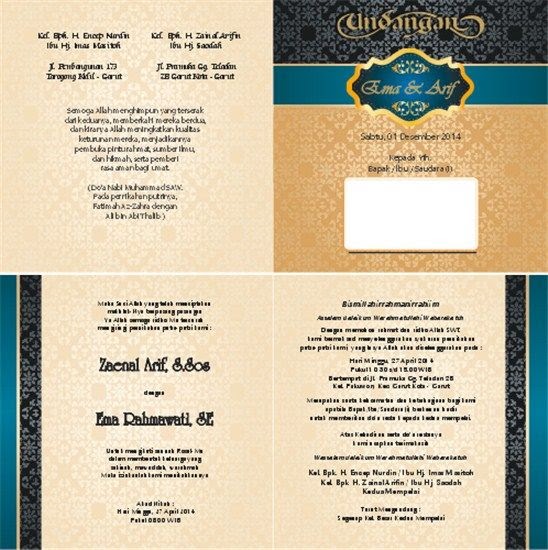 Undangan Ulang Tahun Dewasa Radea