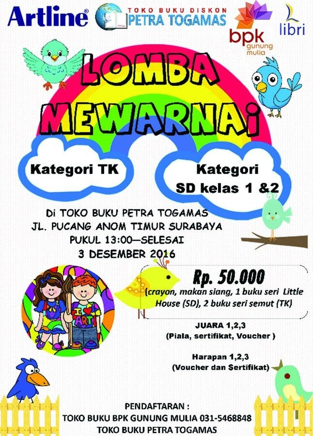 Gambar Untuk Mewarnai Kelas 2 Sd