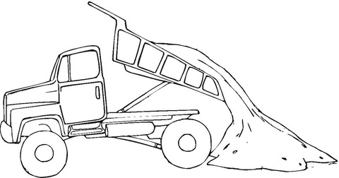 Busca millones de imágenes de camion de alta calidad a precios muy económicos en el banco de imágenes 123rf. Coloriage Camion A Benne Coloriages A Imprimer Gratuits