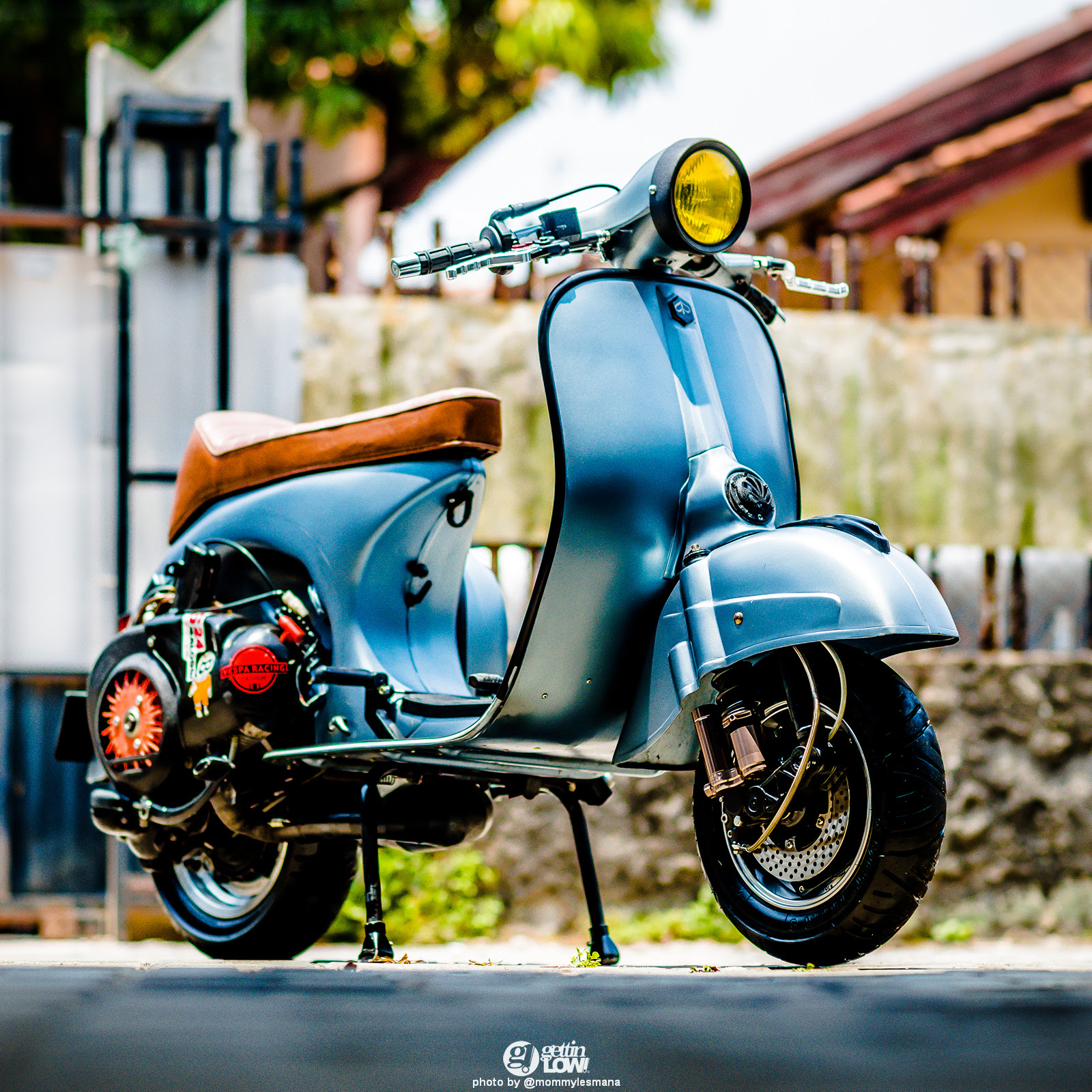 Download Kumpulan 76 Modifikasi Motor Vespa Sprint Terbaik 