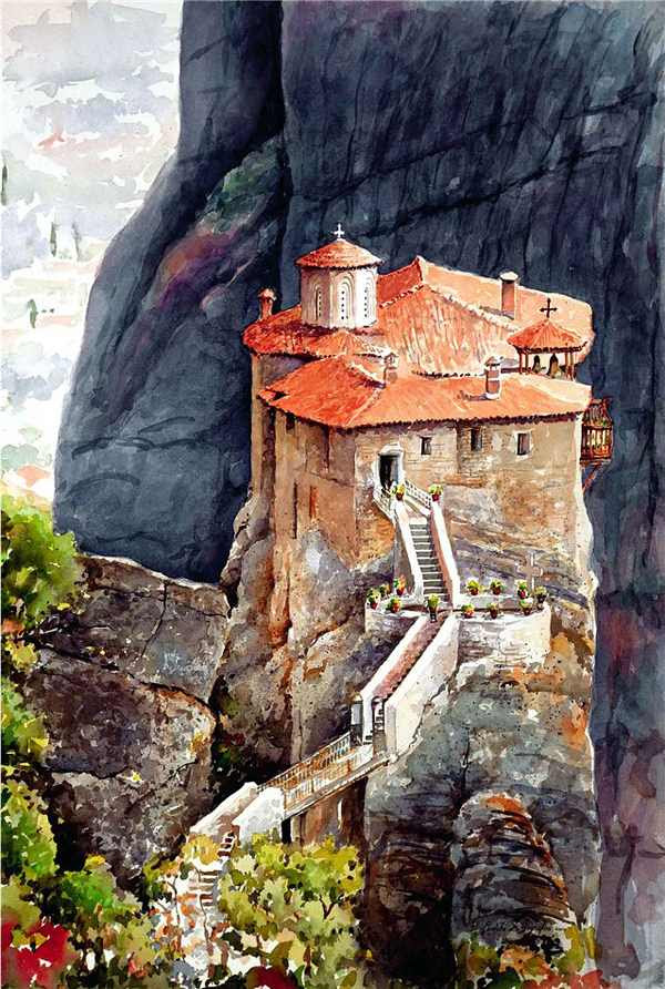 paintings of greece