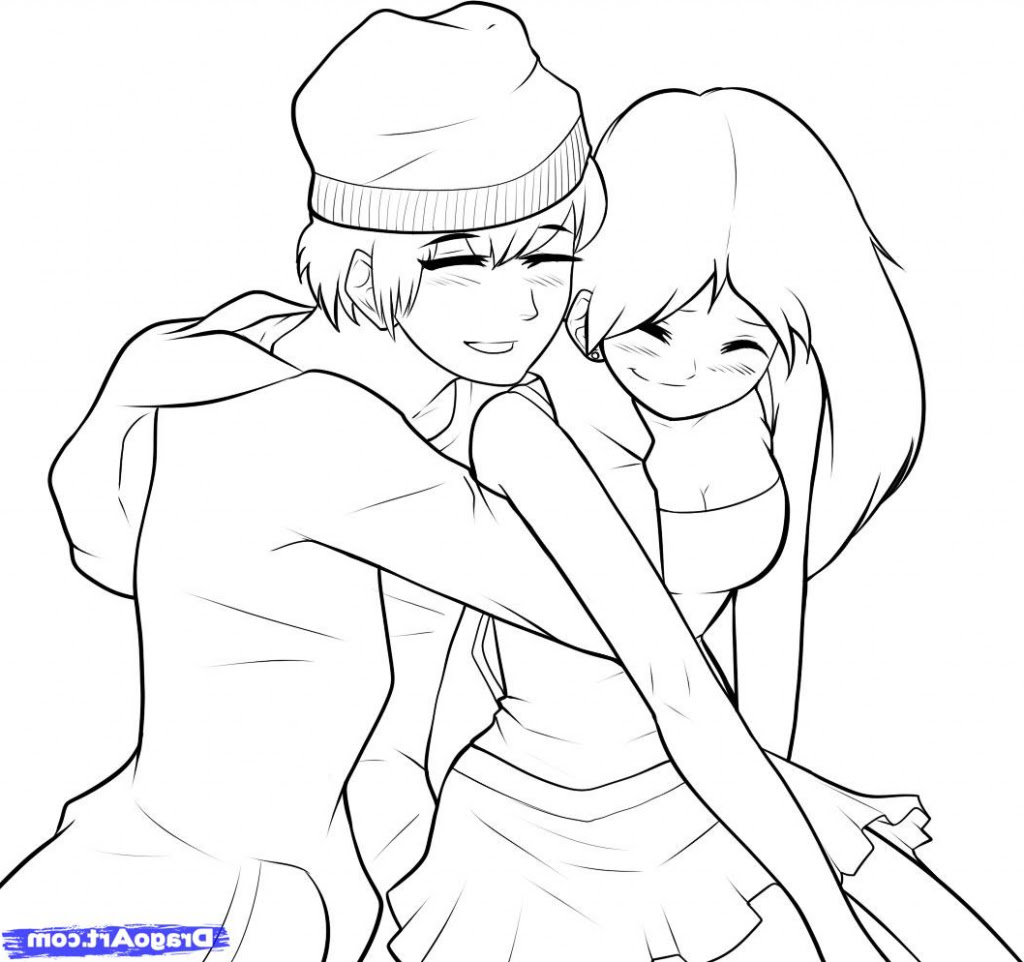 Girl And Boy Anime Friends