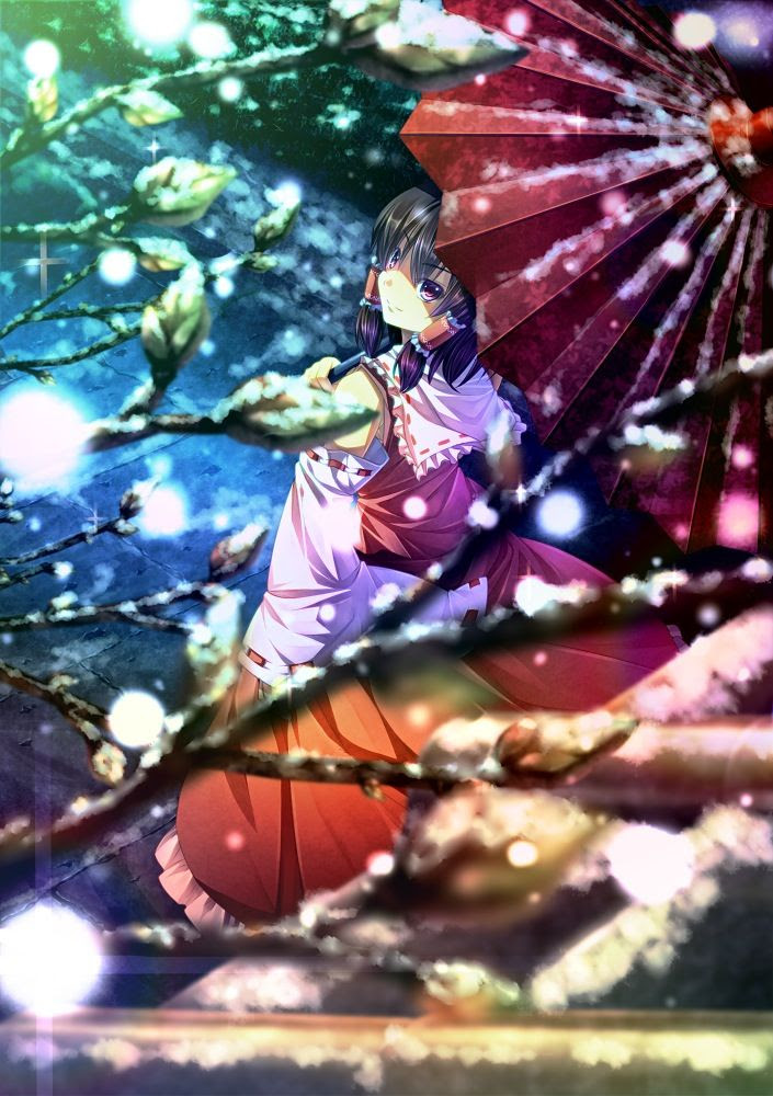 Iphone 東方 壁紙 影絵 ただ素晴らしい花