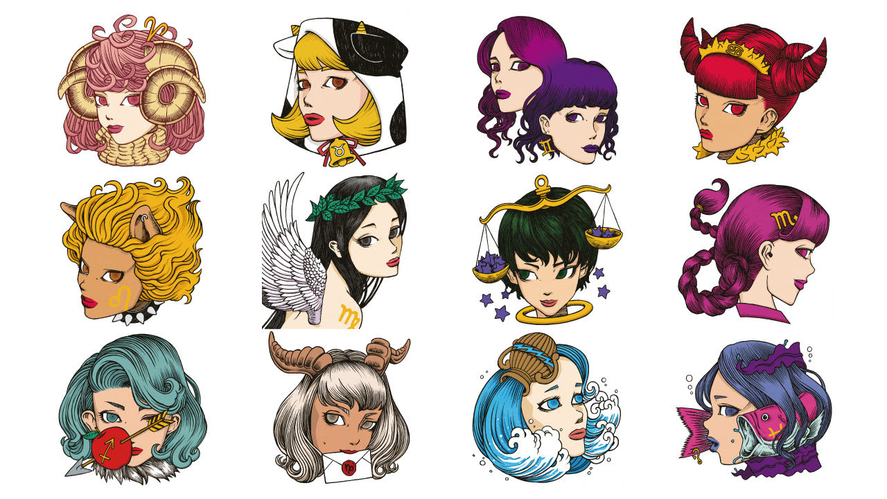 25 星座 イラスト 星座 イラスト おしゃれ