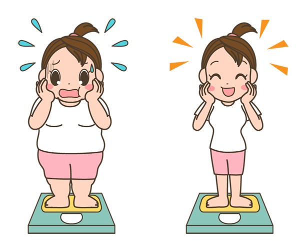 無料イラスト画像 心に強く訴えるダイエット イラスト 無料