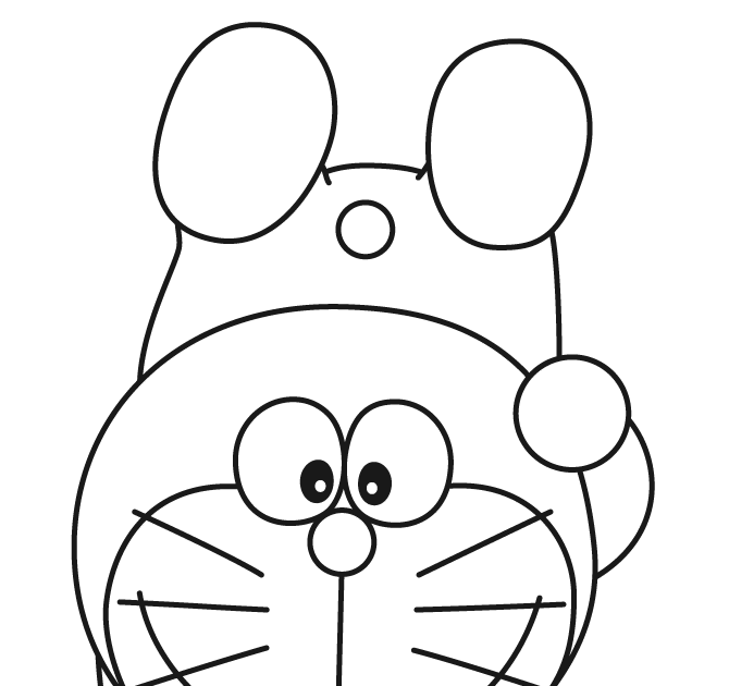 Doraemon Handstand Exercise Coloring Pages - DARILENSACIKGU