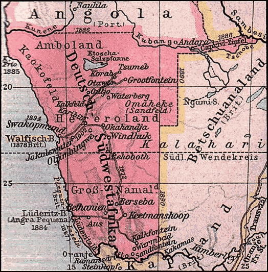 Namibia Geschichte Zusammenfassung