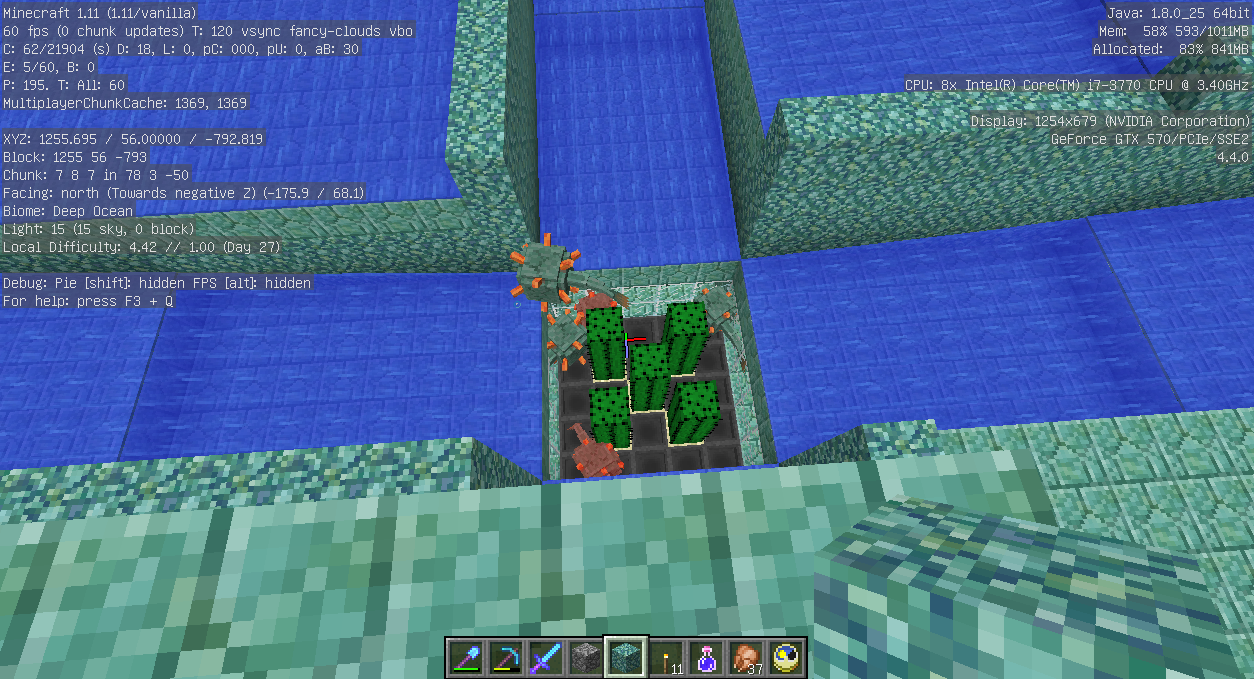 最高のマインクラフト 驚くばかりマイクラpe ガーディアントラップ 湧かない