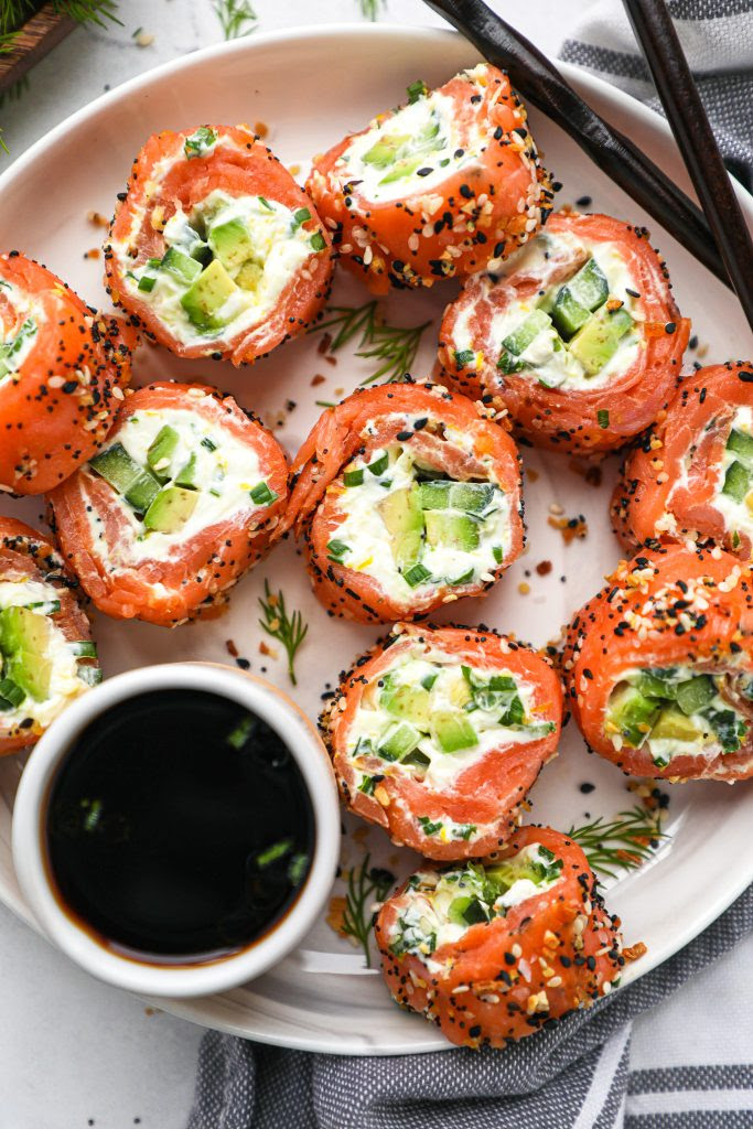 Dark soy (or koikuchi shoyu) is the most common. Smoked Salmon Sushi Roll Ups With Citrus Soy Sauce Kalefornia Kravings
