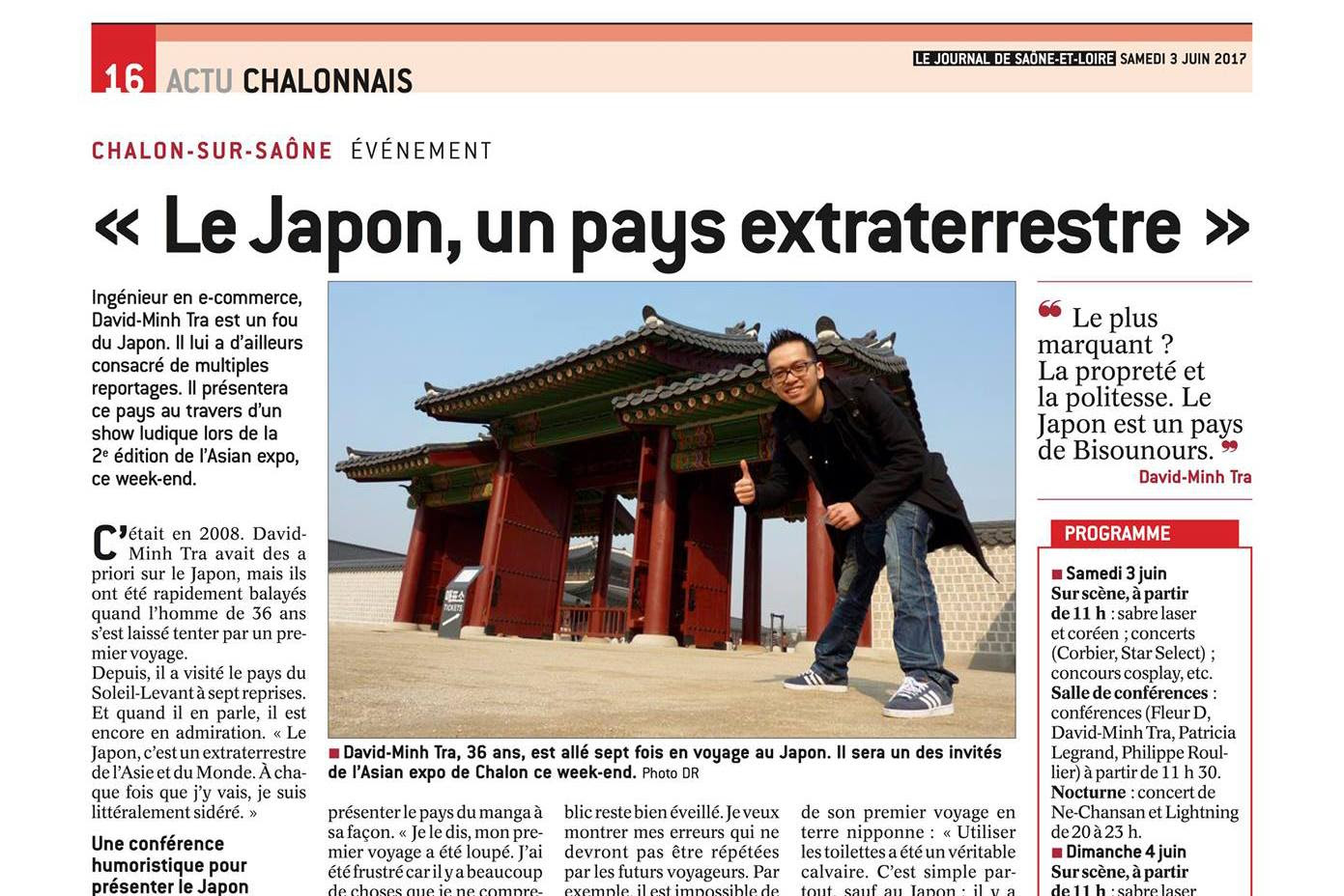 exemple de la une   journal le meilleur exemple