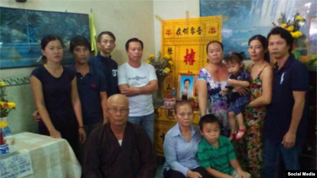 Gia đình của ông Nguyễn Hữu Tấn ở tỉnh Vĩnh Long - Ảnh Facebook Vietnam Advocacy Day